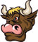 U24 Aufkleber Stierkopf Stier Bulle Autoaufkleber Sticker Konturschnitt