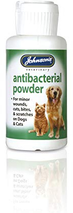 Johnsons Veterinary Products Antibacterial Powder, transparent