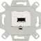 Rutenbeck USB-Anschlussdose, KM-USB Up 0 rw, 17010551