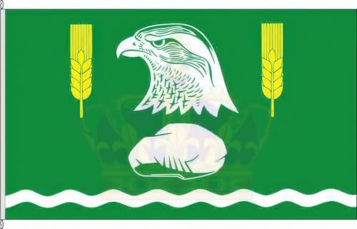 KÖNIGSBANNER Zertifizierte Flagge Fahne Feldhorst - OD 60 x 90cm - Hissflagge doppelt gesäumt mit Karabinerhaken aus deutscher Flaggen-Manufaktur
