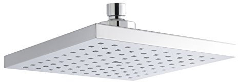 Ultra HEAD50 200 x 200 mm Square Fixed Head - Chrome