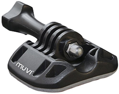 Veho Muvi Mounting Brack Kit with 3M Base for Muvi KX-Series | Muvi K-Series | Muvi HD | Muvi Micro - Black (VCC-A041-MBK)