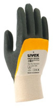 Uvex 60558 8 Profi Ergo xg20 a Sicherheit Handschuh, Größe: 8, weiß, orange, schwarz