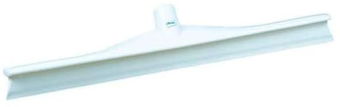 Vikan 71505 Rubber Polypropylene Frame Single Blade Squeegee, 20, White