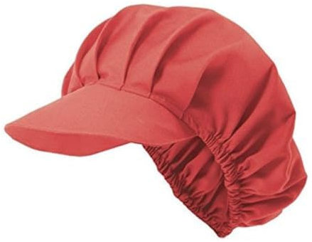 VELILLA 404004; Cofia; Color Rojo Coral; Talla Única