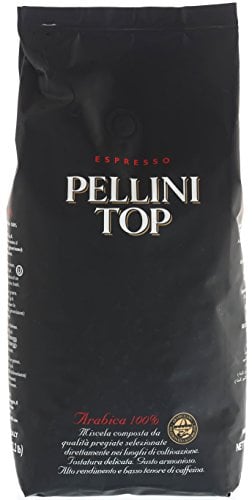 Pellini caffè Top 100% Arabica, fagioli, 1er Pack (1 x 1 kg)