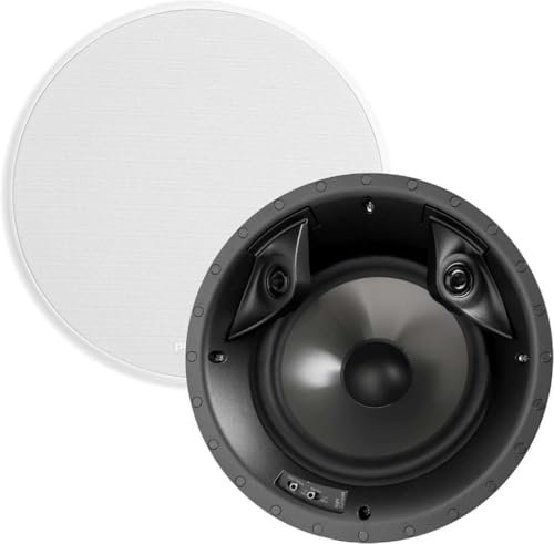POLK AUDIO 80 F/X RT In-Ceiling Surround Loudspeaker with Dual Tweeters and 8-Inch Driver