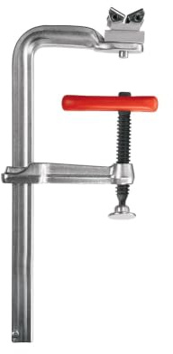 BESSEY KombiKlamp SG VAD | 300 mm Spannweite | 750 kg Spannkraft | Flexibles Spannen und Spreizen von runden, ovalen und winkligen Werkstücken mit wechselbaren Druckplatten