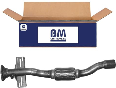 BM Catalysts BM50122 Abgasrohr für Opel Corsa Combo 10/04- EURO4 | BM50122 Kompatibel mit Combo Kasten/großraumlimousine,combo Tour,meriva A Großraumlimousine (X03)