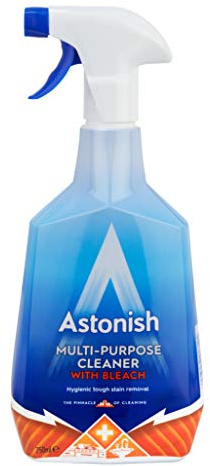 Astonish 750Ml Multi Surface Spray Bleach Power Furniture Window Kitchen Cleaner