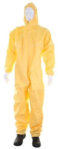 SMS DISPOSABLE COVERALL YELLOW S