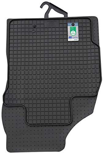 PETEX Gummimatten passend für Auris ab 02/2007-12/2012 / Auris Hybrid ab 09/2010-12/2012 Fußmatten schwarz 4-teilig