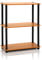 Furinno Turn-N-Tube Kompaktes Mehrzweckregal mit 3 Ebenen, Hellkirsche, 29,5T x 59,9B x 75,2H cm