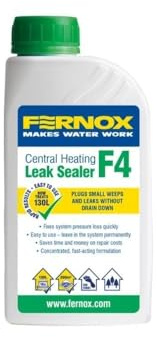 Fernox - Central Heating Leak Sealer F4 - Plugs Small Weeps and Leaks