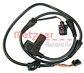 METZGER AUTOTEILE Sensor, Raddrehzahl 0900072 | Kompatibel mit: AUDI A4 B6, A4 B6 Avant, A4 B6 Cabriolet
