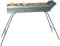Mistermoby Stainless Steel Barbecue for Grilling Skewers Meat on a Stick Kebab Meat Bread Fish Lenght 110 Cm The Original by Mister Moby