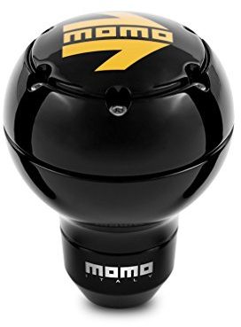 Momo MOMPOSK51BLKLUC - Alu Sk-51 Pomo de Cambio, Color Glos Negro