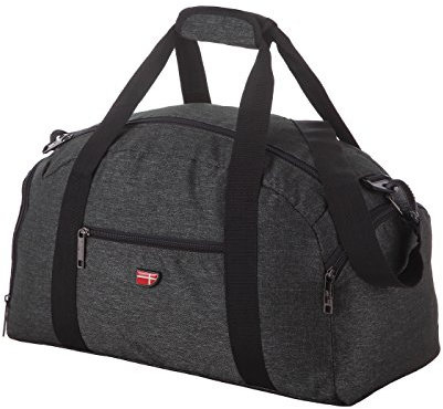 Von Cronshagen Reisetasche Thomas 30l | leichte Reisetasche aus robustem Polyester | praktische Größe für Wochenendausflug | Duffle Bag (anthrazit)