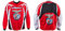Dye Custom Team Jersey Lisbon Benfica C10 rot weiß, Größe:XXXL