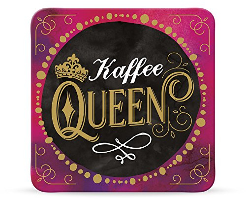 Sheepworld, My Beautytree - 44611 - Untersetzer Nr. B13, Kaffee Queen, Kork, 9,5cm x 9,5cm