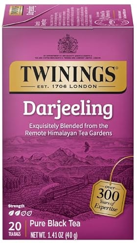 Twinings Tea Darjeeling Tea, 20 ct