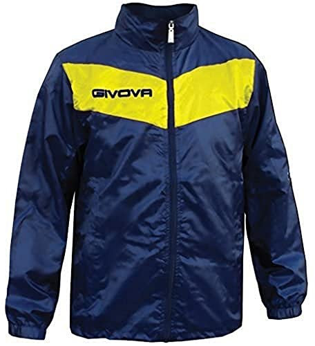 Givova, rain schild, blau/gelb, 3XS