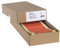 HERMA 8182 Computeretiketten endlos, 88,9 x 35,7 mm, 1-bahnig, 2000 Stück, selbstklebend, Endlosetiketten Aufkleber mit Führungslochrand, matt, blanko Papier Computer Etiketten, rot