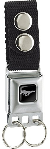 Buckle-Down Unisex-Schlüsselanhänger mit Schnalle, Mustang-Schlüsselanhänger, mehrfarbig, Einheitsgröße, Mehrfarbig, Einheitsgröße