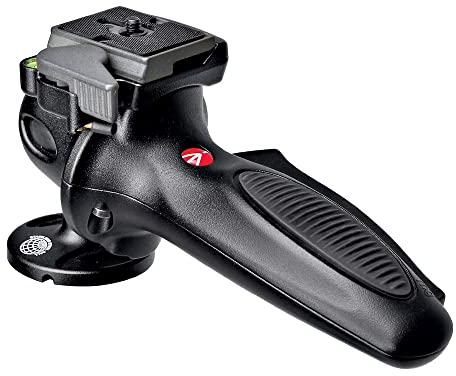 Manfrotto Nuova Testa Joystick, Portata Fino a 5,5 kg, Testa a Sfera per Macchina Fotografica Pratica e Resistente, per Treppiede Fotocamera, Accessori Fotografia, per Creazione Contenuti, Vlog