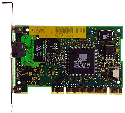 3Com Fast EtherLink 3C905C-TX-M 10/100 Mbit RJ45 Ethernet Card Netzwerkkarte PCI