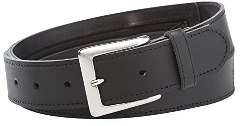 INVIDA Geldgürtel Herren mit Geheimfach, Tresor Gürtel, MADE IN GERMANY, 100% RINDLEDER, Geldversteck Gürtel, Reisegeldgürtel, Leder Gürtel mit Reißverschluss, Schwarz, 4cm Breite, 100cm Bundweite