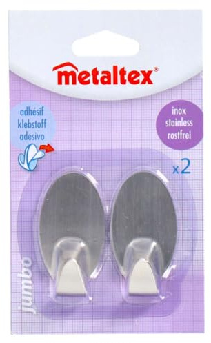 Metaltex 294502010 Hafthaken Jumbo 2-er Set