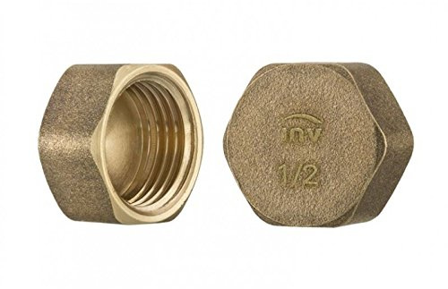 3/8 inch Thread Brass Pipe Screw Hex Female Blanking Plug Tube End Cap