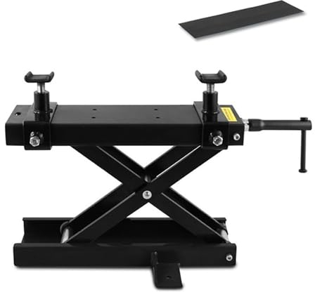 Motorrad Hebebühne inkl. Gummiauflage Scherenheber Lift ConStands Mini schwarz