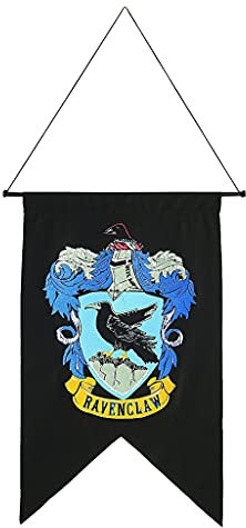 Harry Potter Ravenclaw Flag with Wand and Cord