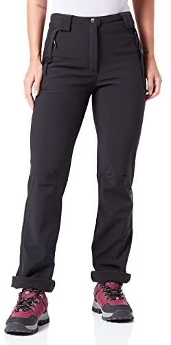 CMP - Lange Damenhose, Schwarz, XXS