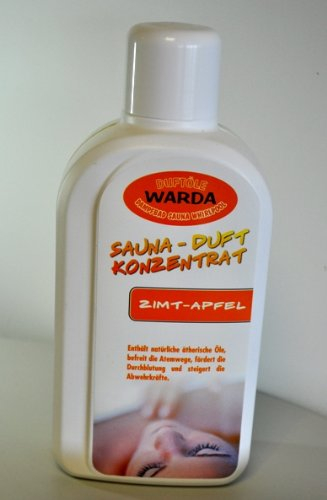 Warda Aufguß Zimt Apfel 1l für Sauna, Konzentrat, Saunaaufguss