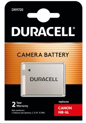 Unbekannt Duracell Li-Ion Akku 700 mAh für Canon NB-6L