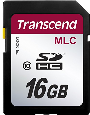 Transcend 16GB SDHC Class10 Card (MLC) 16GB SDHC Class 10, 16 GB, TS16GSDHC10M