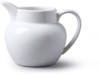 WM Bartleet & Sons 1750 T426 Bellied brocca, bianco, 360ml