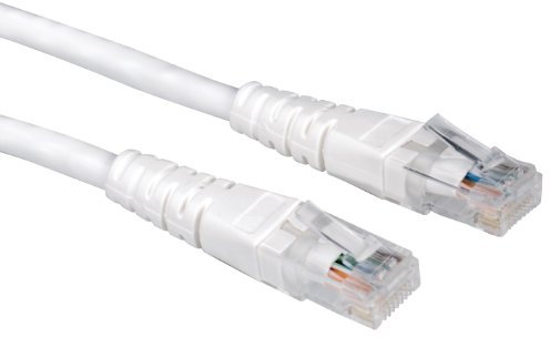 VALUE Cordon LAN Cat 6 | Câble réseau UTP Ethernet avec connecteur RJ45 | blanc 7 m