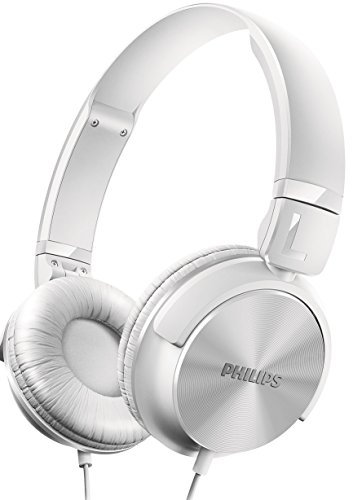 Philips SHL3060WT/00 Kopfhörer (32 mm Neodym-Treiber, DJ-Monitoring) weiß