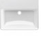 Laufen Waschbecken ohne Armatur Pro S 600x465 lcc weiß 8109634001091