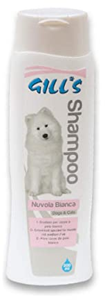 Croci Gill's - White Cloud Shampoo, Shampoo für hell- und langhaarige Hunde, Macht das Haar weich und flauschig, 200ml
