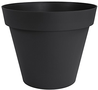 Ondis24 Pot de fleurs Toscane - 356 l - Anthracite - XXL - Pour arbres - Diamètre : 96 cm