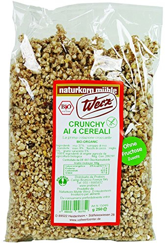 Werz 4-Korn Mandel Crunchy 250g