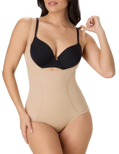 Maidenform womens Ultimate Slimmer Your Own Bra Briefer Fl2656 shapewear bodysuits, Body Beige, Small US
