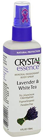 Crystal Essence Lavender Scented Spray Deodorant 4 fl oz. (Pack of 2)