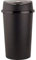 KetoPlastics 45 Litre all Black Touch Top Bin For Kitchen And Home