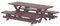 Melody Jane Puppenhaus Latten Holz Picknick Tisch und Bank Set Garten Möbel Miniatur